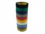 Elektroizolační páska samolepící PVC, 15mm x 10m, různé barvy 10 ks﻿.