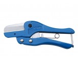 Kvalitní jednoruční nůžky ke stříhání PVC kabelových kanálů do šíře 65 mm.