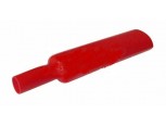 Smršťovací trubice tenkostěnná s lepidlem 4/1 mm, rudá 1m.﻿